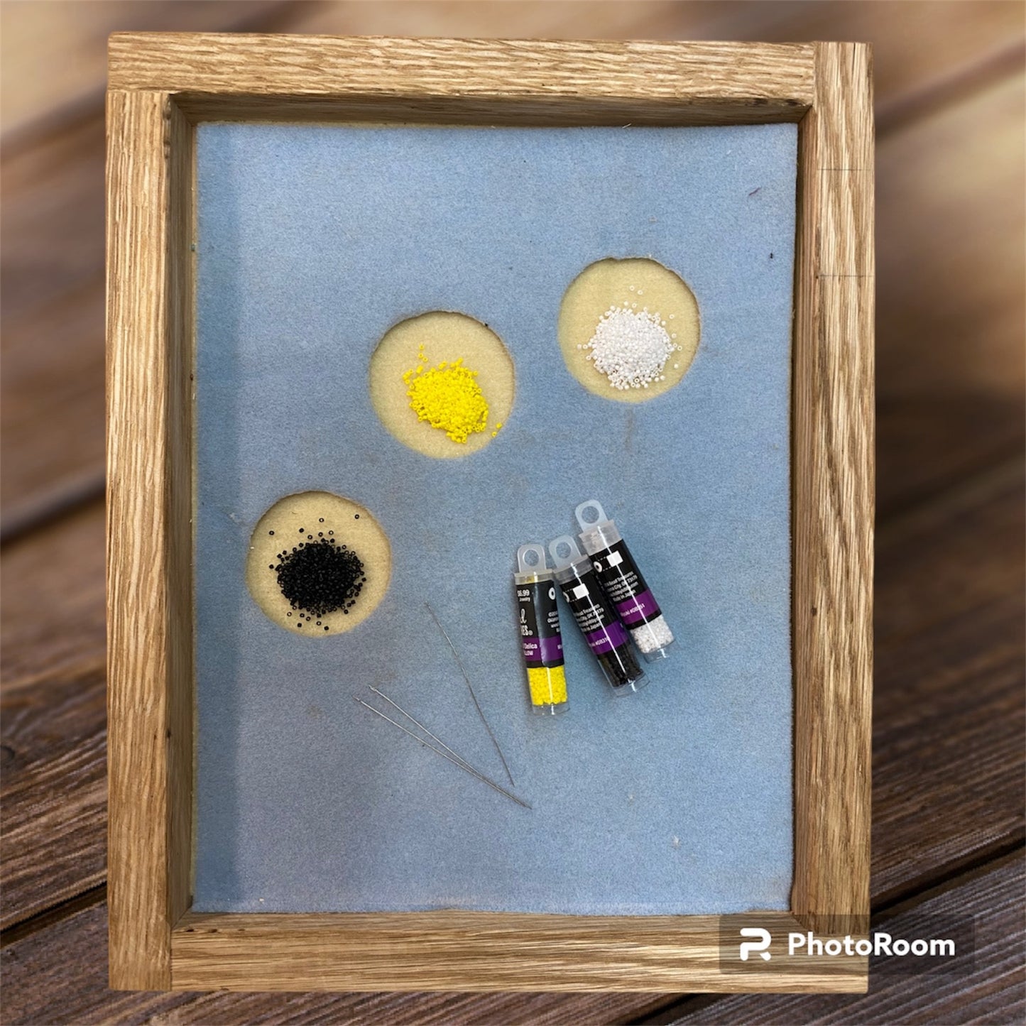 Small Wood Bead Tray