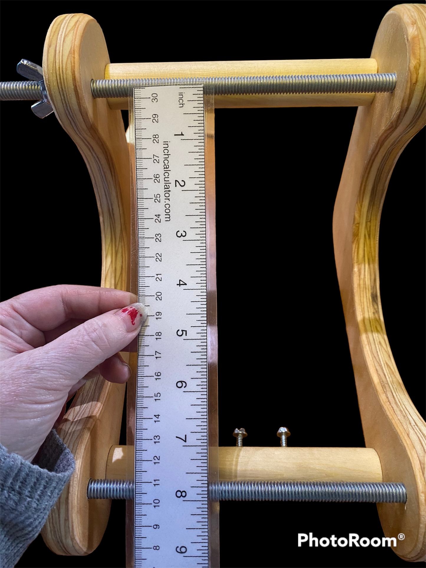 Beginner Bundle Upright Wood Bead Loom with Beads